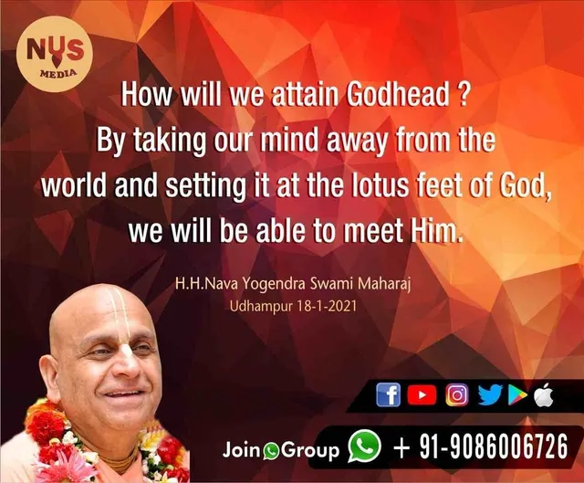 How will f attain Godhead ?